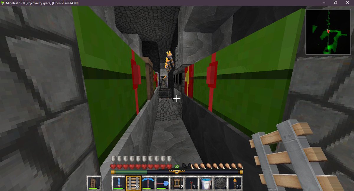 eugeneloza1's tweet image. My first thought was that my videocard died. #minetest