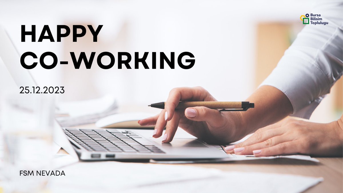 Yarın beraber çalışalım mı? 💻