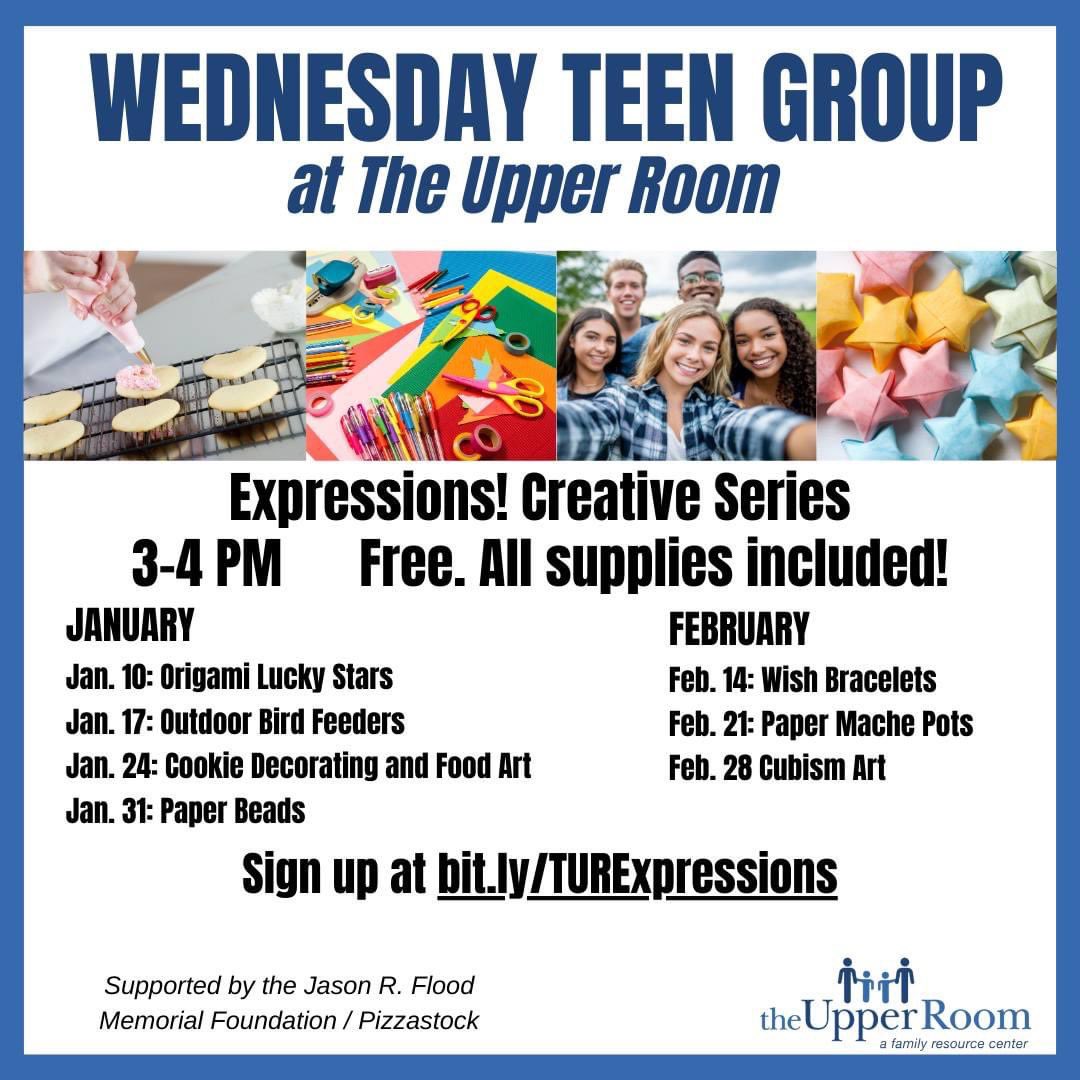 Check it out!! ✨

#TheUpperRoom #teens #MentalHealthMatters 

✨⬇️⬇️⬇️⬇️⬇️⬇️⬇️✨