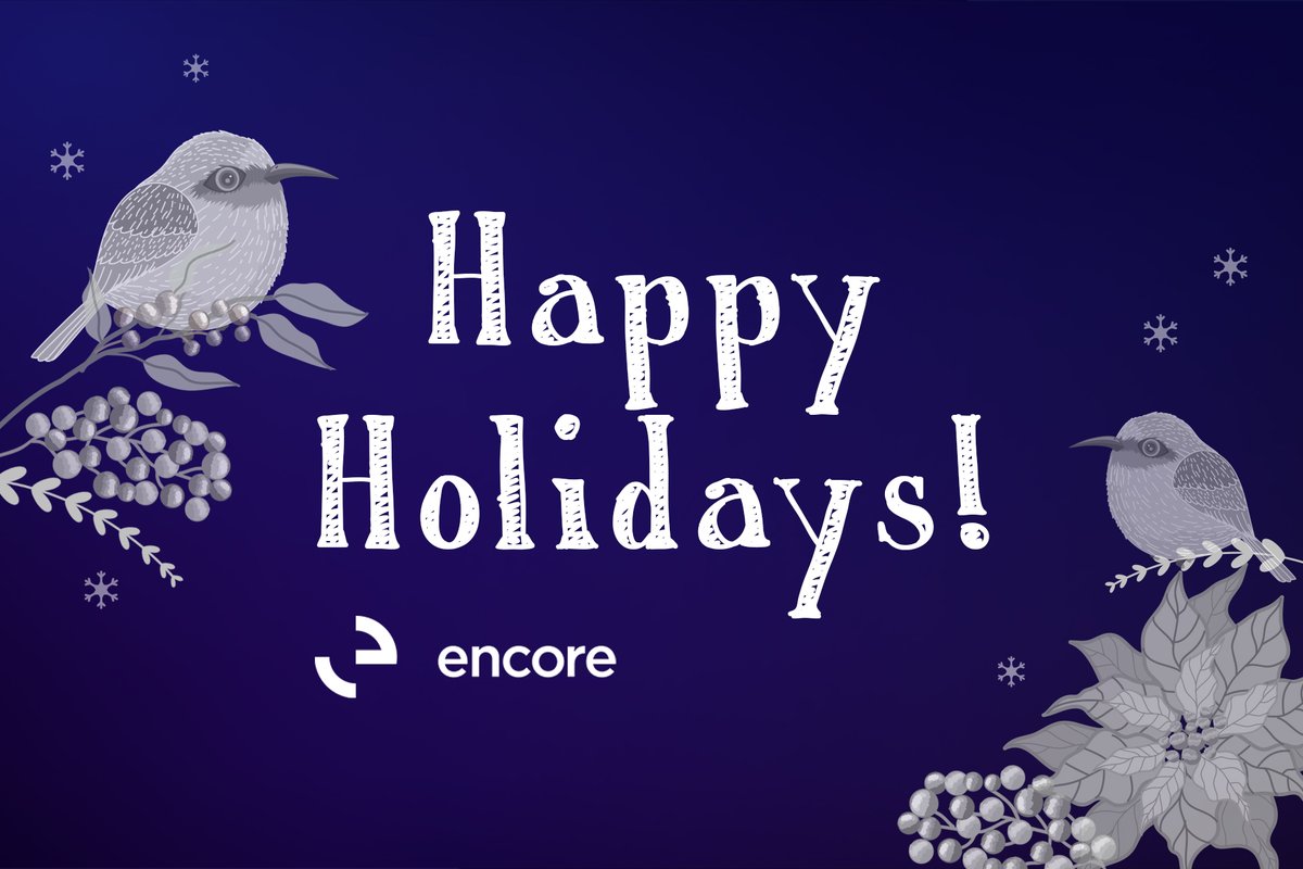 encorebusiness's tweet photo. Wishing the happiest of holidays to our clients, teams, partners, and communities. May they be full of family, friends, and new memories. Happy holidays, Canada &amp; USA! https://t.co/RHljnnRFcS
