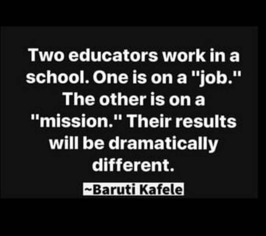 Teaching is not just a job. It is a human service and it must be thought of as a mission. ✨