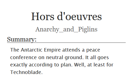 a_piglins's tweet photo. Little SMP Earth fic I wrote for the @odetotheblade charity zine! It was a joy to work on, all the contributors are beyond talented. The entire zine is also available for free now so please check it out :D

//https://t.co/9lYEZRcrjZ https://t.co/Spl93xvpF8