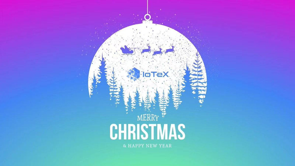 iotex_community's tweet photo. Our community is the greatest gift! 🎁 

The IoTeX fam wishes everyone a Merry Christmas and Happy New Year. 

Who’s ready for 2024? 😈👀 https://t.co/uiMLnZ2zmd