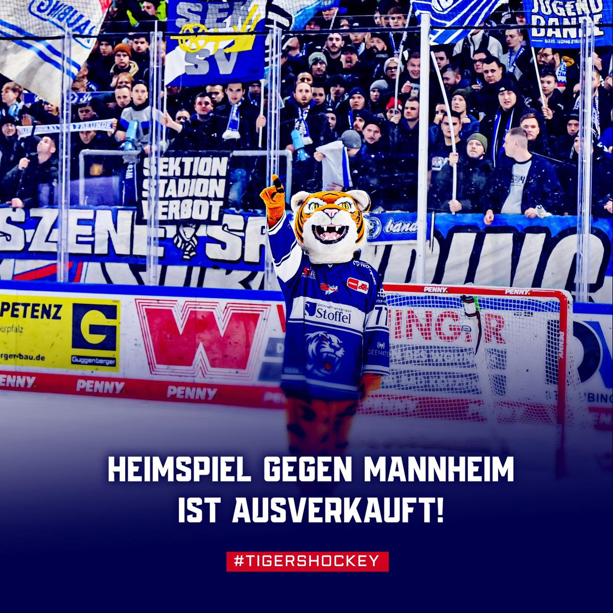 srtigersfans's tweet photo. Das nächste Heimspiel der Straubing Tigers, am 28.12 gegen die Adler Mannheim, ist mit 5635 Zuschauern restlos ausverkauft 🐯💙🤍
@straubingtigers | #tigershockey #straubing #pennydel #STRvsMAN #STRMAN https://t.co/FBAu7r03kJ
