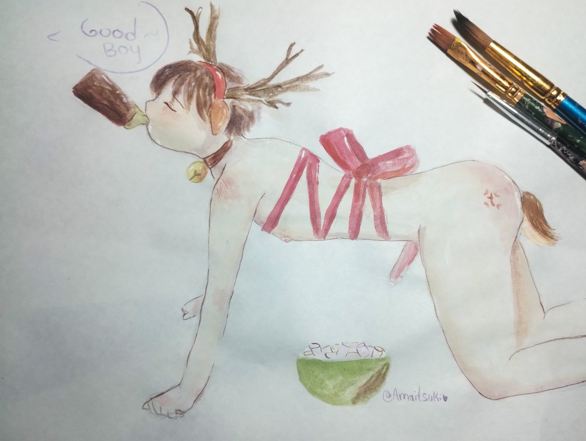 QueenTsumane's tweet photo. #hanakosexmas
#hanakochristmas
#sexmas

Hot chocolate/Marshmellos/eggnog

Tsukasa debe mantener bien alimentado a su reno con chocolate caliente, y Amane debe hacer su parte con los malvaviscos ♥️♥️ https://t.co/a78BvWdxhK