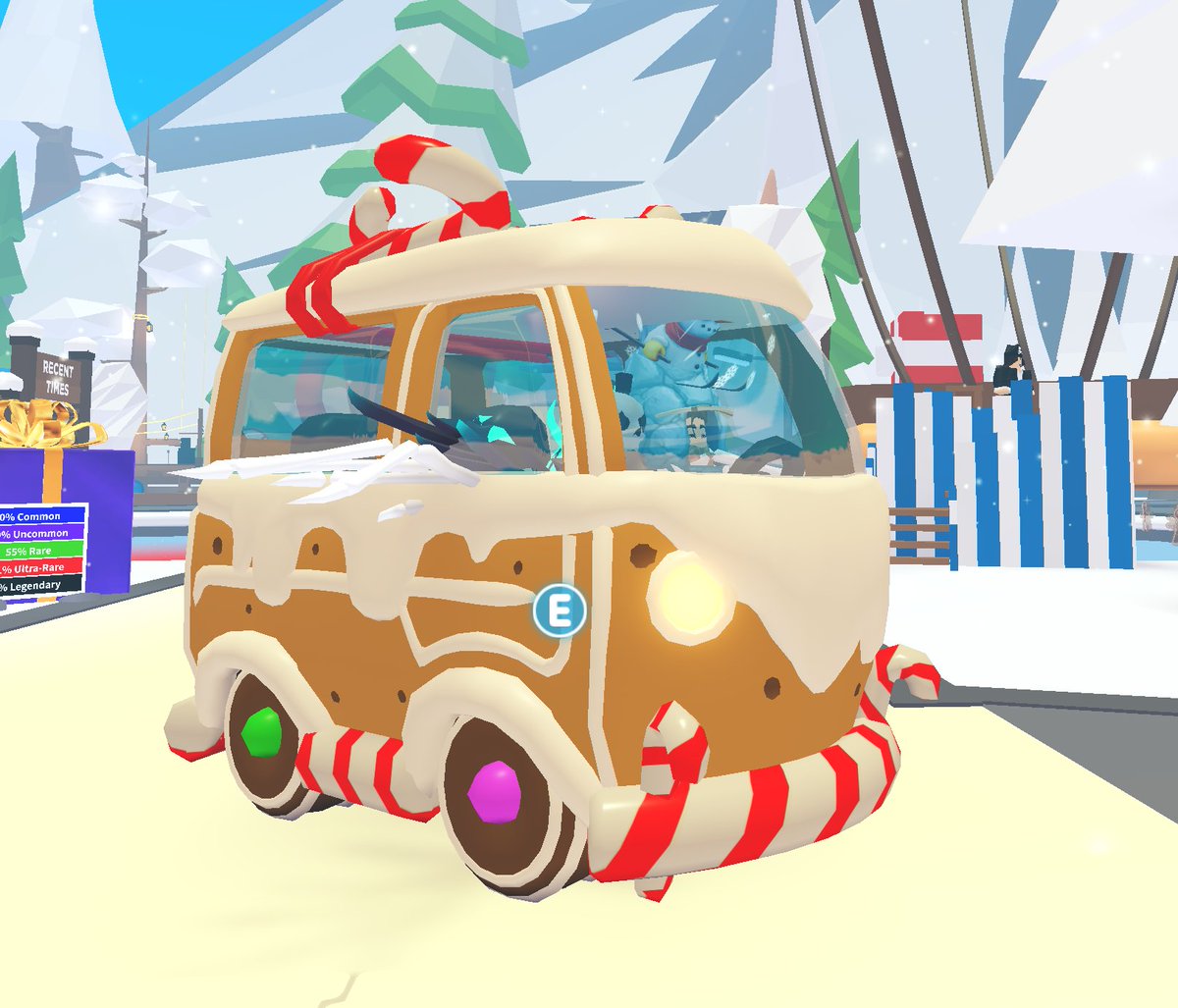 Who's ready to go camping with the Candy Camper? #adoptme #roblox #advent #winter