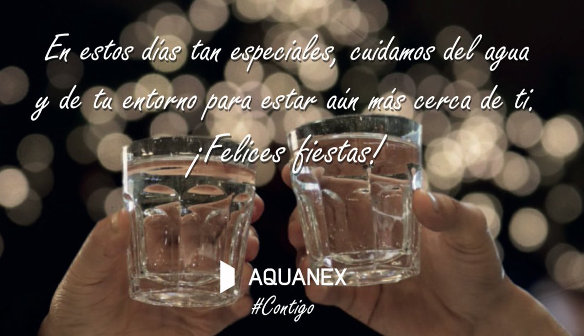 Feliz Navidad desde Aquanex, donde cuidamos del agua para que tú sólo te preocupes de celebrar con tus seres queridos 🫶

Agradeciendo a quienes garantizan que esta noche sea así…🎄🚿 

#NavidadConAquanex #Aquanex