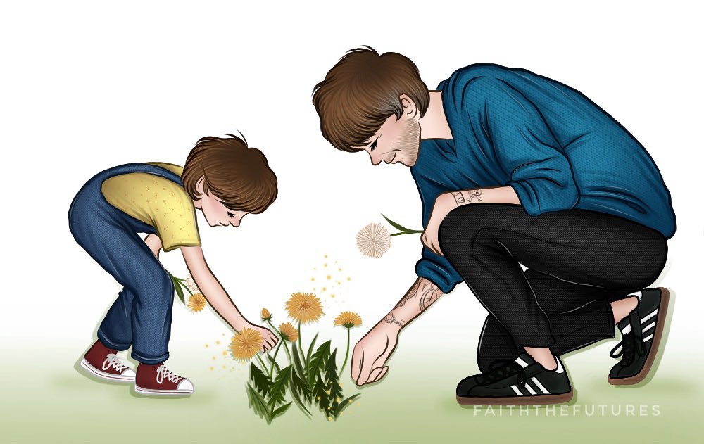 reminds him of being a kid — 🌱🌟;
#HappyBirthdayLouis #LT32