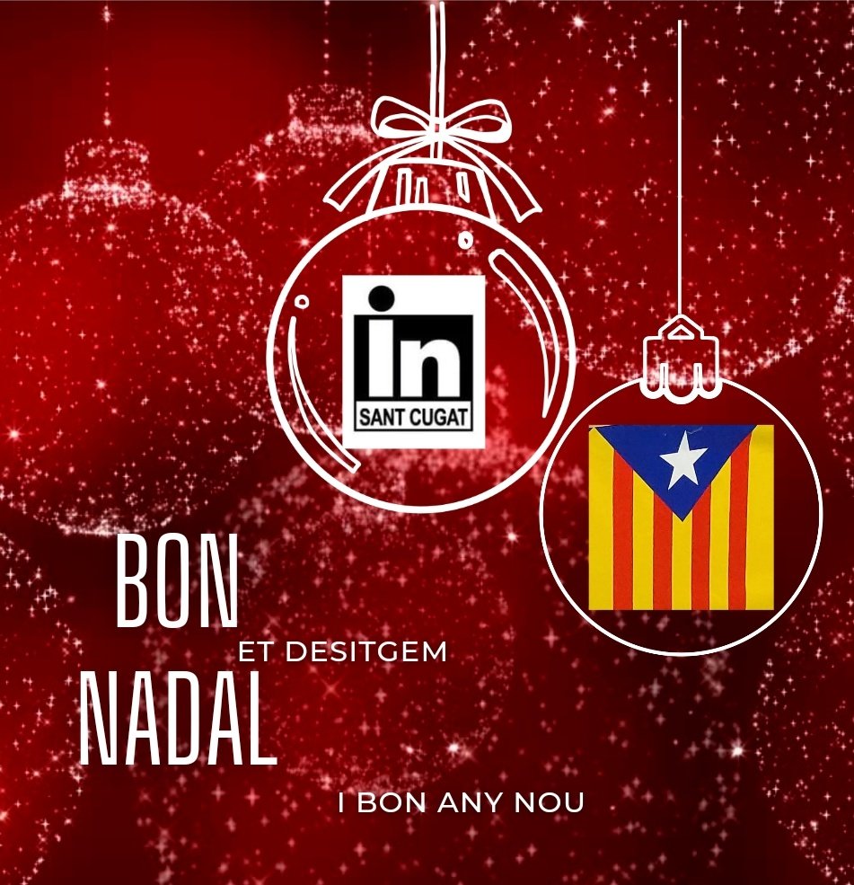 IndependentsSC's tweet photo. Bones Festes!
#SantCugat #independentsSC https://t.co/AOnhVDJj0O