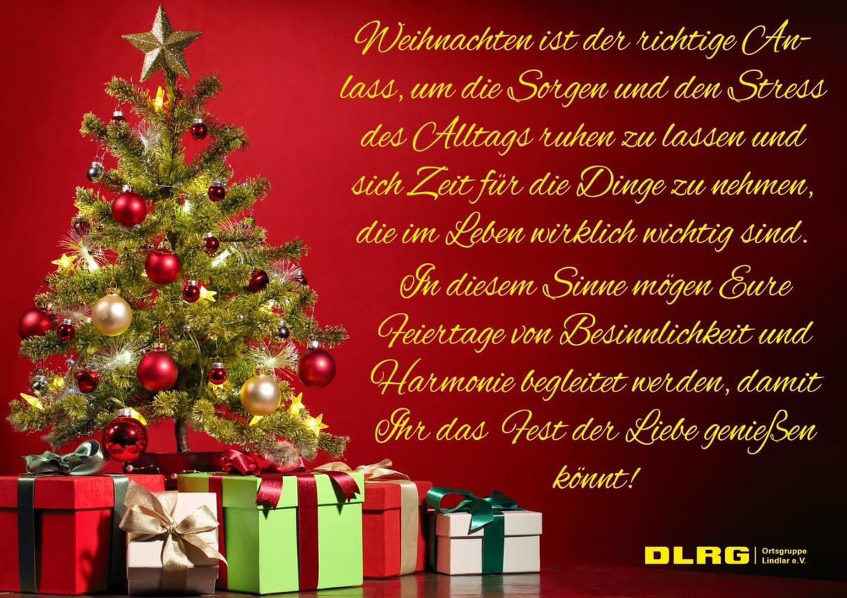 DlrgLindlar's tweet photo. Der gesamte Vorstand wünscht allen Mitgliedern, Sponsoren und Förderern ein schönes und besinnliches Weihnachtsfest. #dlrg #dlrglindlar #lindlar #dlrgwasserrettung #weihnachten #froheweihnachten #grüße #gemeindelindlar #feiertage Foto: Peter Grenz https://t.co/RJqtmi6sGq