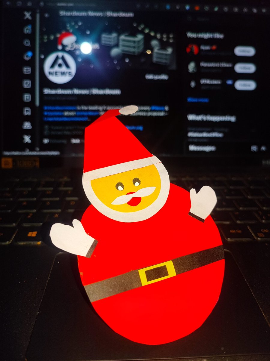 wombshell's tweet photo. Hey #shardians
Wishing you a very 🎅Merry Christmas🎅Christmas is the time to receive and send blessings. May all the sweet magic of Christmas conspire to gladden your heart and fill every desire.
#BuildWithshardeum #shardeum #shardeumnews #shardeumchain #MerryChristmas https://t.co/gU3WWuoFFl