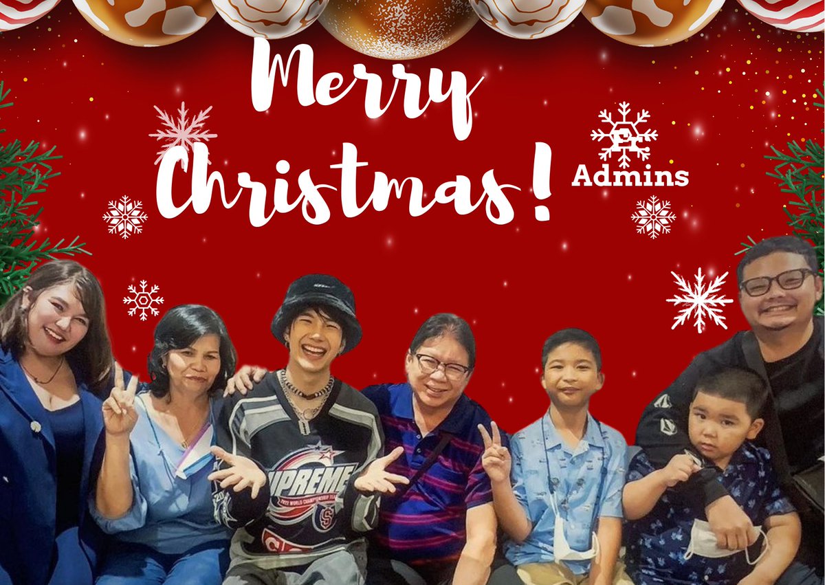 Let's all spread love not hate. Let's love unconditionally. 
Have a wonderful Christmas to all of you most specially to our queen <a href="/QueenBee_Puttha/">HoneyBee</a>  and bosss <a href="/JakeB4rever/">BIU.</a>  and the entire Puttha family
#BuildJakapan
#Beyourluve 
#QueenB