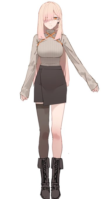 創作途中のオリキャラ 