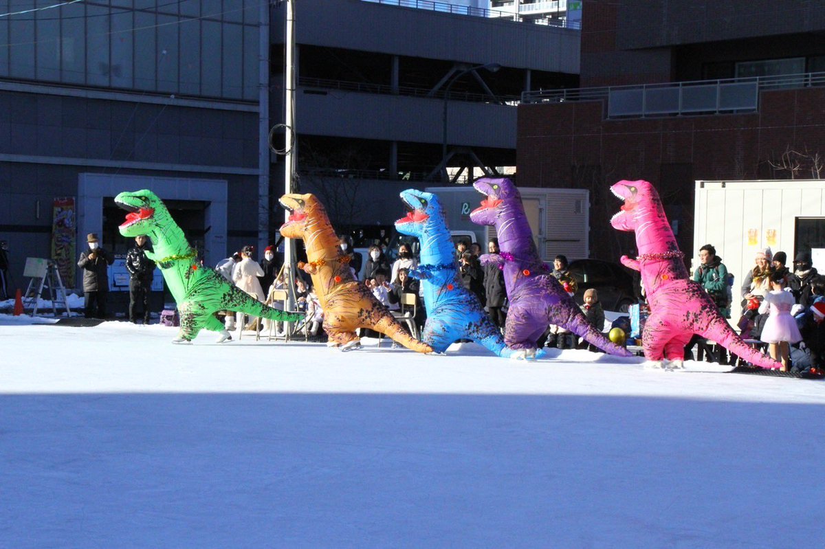 yuuue718's tweet photo. ティラノサウルススケート⛸️🦖
すーーっごく楽しかった🤣🩷
久しぶりにアイスショーのワクワクを身体が思い出して懐かしかったです😊🩷⛸️ https://t.co/voCw2a0w1V