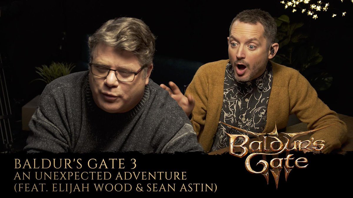 elijahwood's tweet image. I went on yet another adventure with @seanastin, this time to #BaldursGate3! #ad @larianstudios
youtu.be/YQdkEQ50cq8