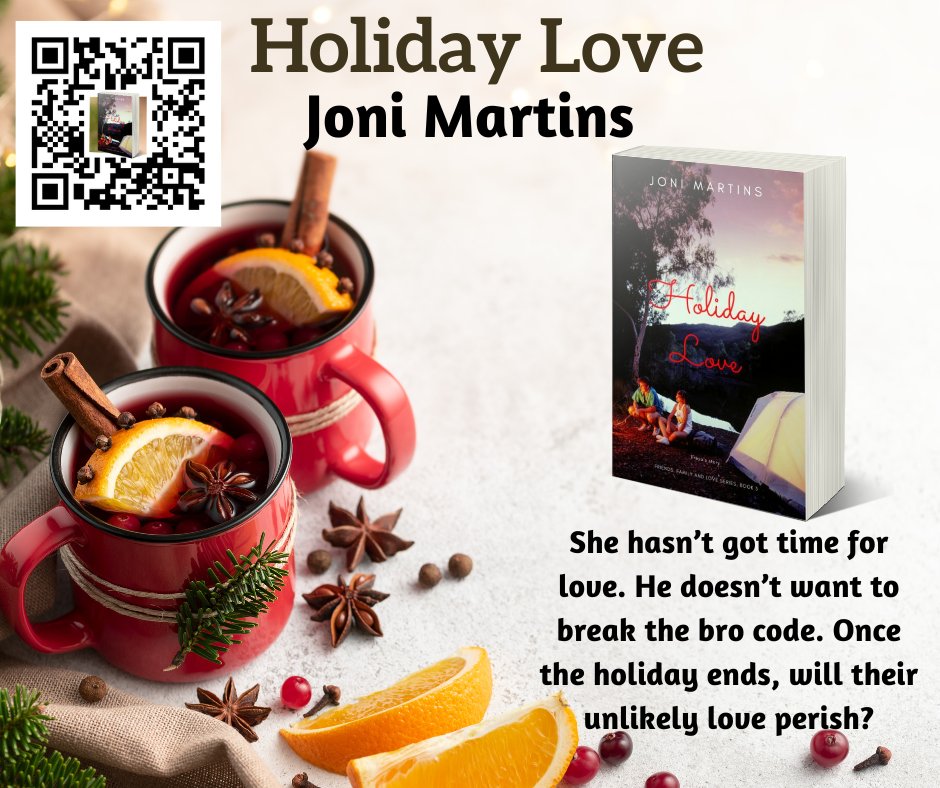 She isn’t looking for love. He doesn’t want to break the bro code. But once the holiday is over, will their unlikely love perish? Holiday Love by @JoniMartins3 ⭐️⭐️⭐️⭐️⭐️ books2read.com/u/mYo9xo #IARTG #Romance #KCHPromote Join their Brittany holiday now!