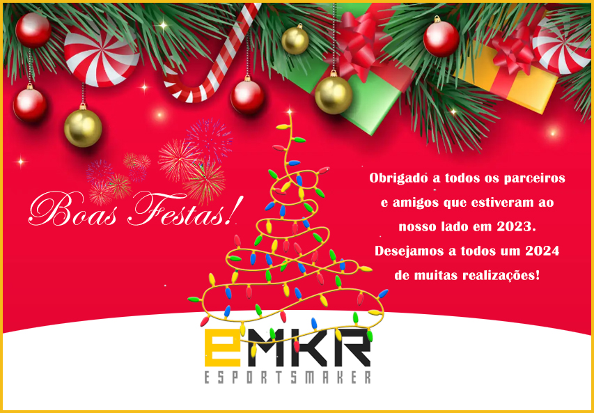 Esportsmaker's tweet photo. ✨Agradecemos a todos pro incríveis momentos juntos em 2023 e desejamos que o ano de 2024 seja ainda melhor!✨
Muita saúde para todos, paz no mundo e mais amor! Esses são os nossos votos para o ano que vem!🤩
#Natal2023 #boasfestas #games #eSports #feliznatal #natal #natalgamer https://t.co/xHAaU5msY1