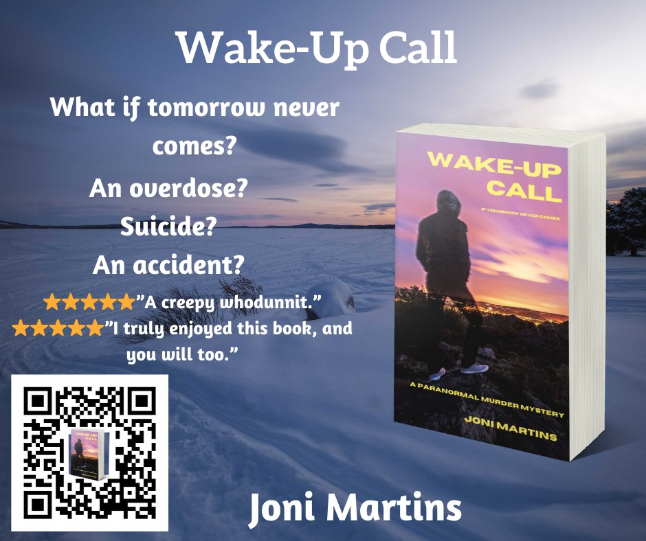 JoniMartins3's tweet photo. Family, friendship, and betrayal. Can he discover the truth before his family gets killed? Wake-Up Call by @JoniMartins3 
https://t.co/6rnTNgbjsC 
Read now! 
#IARTG #paranormal #murdermystery #KCHPromote 
⭐️⭐️⭐️⭐️⭐️”A creepy whodunnit.” 
https://t.co/gWt0aUPnwg