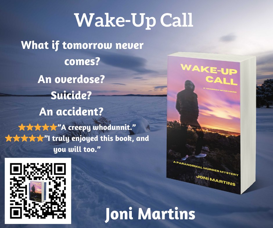 Family, friendship, and betrayal. Can he discover the truth before his family gets killed? Wake-Up Call by @JoniMartins3  books2read.com/u/4X0wXe Read now! #IARTG #paranormal  #murdermystery #KCHPromote ⭐️⭐️⭐️⭐️⭐️”A creepy whodunnit.”