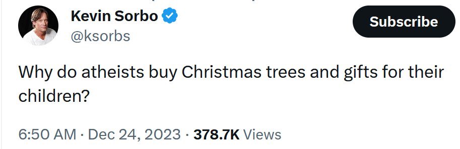 MuellerSheWrote's tweet image. Because those are both pagan traditions?