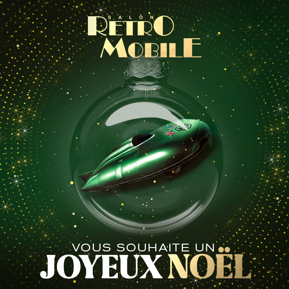 Rétromobile vous souhaite d'excellentes fêtes de fin d'année, empreintes de passion automobile et de moments précieux. 🎄✨
 
N'oubliez pas sous le sapin vos tickets pour l'édition 2024 et partagez la magie des véhicules de collection avec nous !  🚗🎁
 
bit.ly/BilletterieRet…