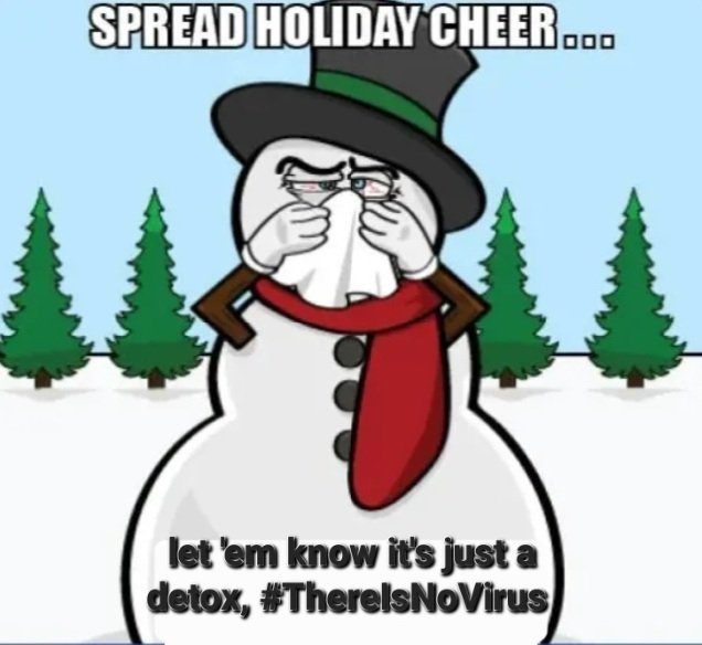 MartyDNelson's tweet photo. Today is December 24th 2023
And still the only evidence of proof, purification and isolation of the Virus leads to... #ThereIsNoVirus!!
 #GotTruth? 🩸🗝 #NoFear 
Knowing is half the battle.
Now go have Yourself a fearless and Merry CHRISTmas! https://t.co/4wFjEFEUJR