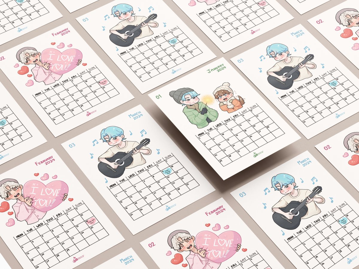 noeiilyn's tweet photo. 🎄Merry Christmas and Happy Holidays everone!!🎄

As a small token of my thanks over your support, I've made a #lilpupjoonau themed 2024 calendar printable! Available in both Monday and Sunday Start!

Grab yours for free!
Mon: https://t.co/TnCEmFHeXh
Sun: https://t.co/x02w6OGioc https://t.co/2wQpAdTPT3