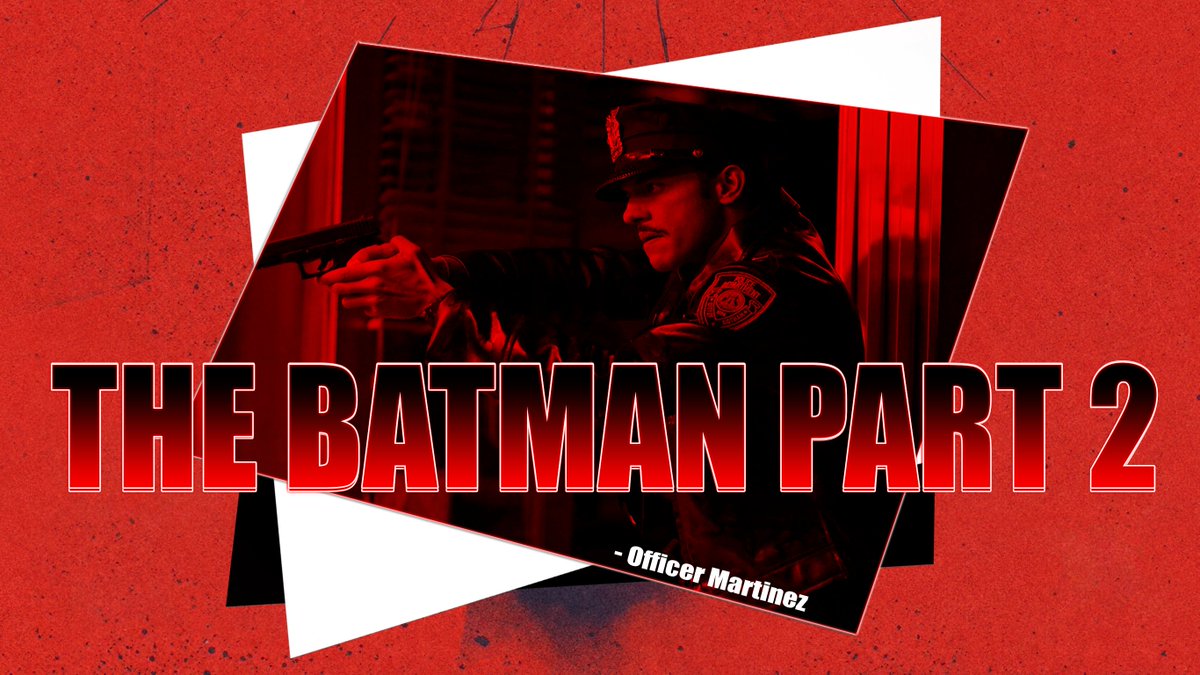 omegamauro1's tweet photo. El Oficial Martinez confirmando que será el protagonista de The Batman Part 2 y el antagonista de la misma, opiniones... 🤔🔥
#TheBatmanPart2 #ThePenguin #TheBatVerse #TheScarecrow #TheProfessorPyg #TheBatman #Batman #TheRobin https://t.co/fHvQaW01In