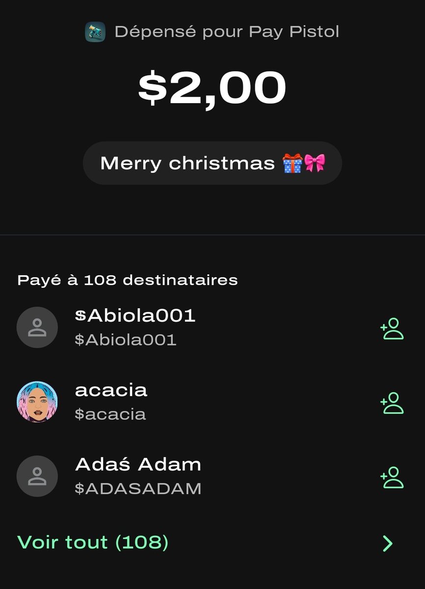 sylcloutier's tweet image. #MerryChristmas #BSVBlockchain 

@handcashapp