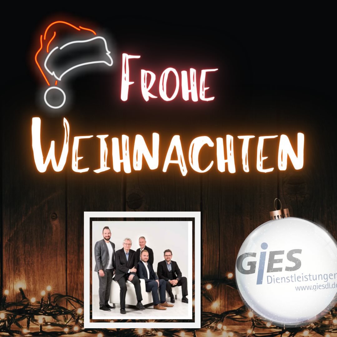 Liebe Mitarbeiter, Geschäftspartner, Lieferanten, 
Danke für die geleistete Arbeit, die gemeinsamen Projekte den täglichen Einsatz, sowie das entgegengebrachte
Vertrauen in unser Unternehmen. 
Ich wünsche Ihnen frohe und Weihnachten, schöne Feiertage und viel Gesundheit.