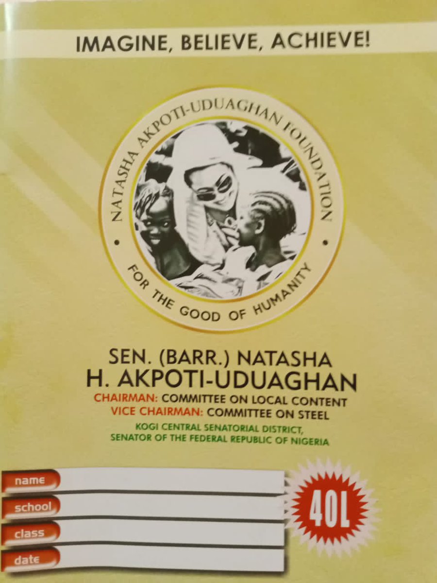 SalihuAdogu's tweet photo. Sen. @NatashaAkpoti-Uduaghan Christmas gifts to her constituency.

1) Six Trailers of Rice amongst 5 Local Government Areas

2) Ten Thousand Wrappers for Women. 

3) Twenty Thousand Notebooks for children

4) Five Thousand School Bags for school children

God bless d Giver ❤️ https://t.co/VzMT0YU2vi