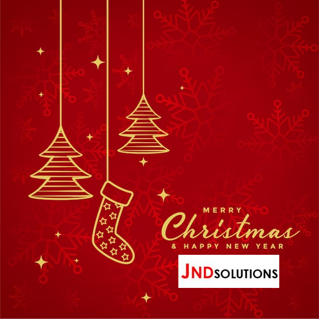JNDSolutions's tweet image. JND Solutions wish you a very merry Christmas and happy new year🎄☃️