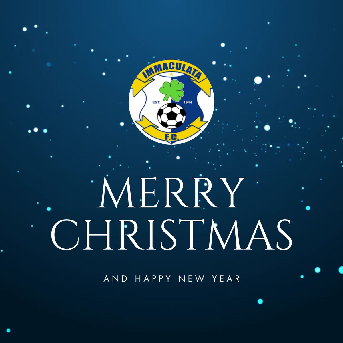 We would like to take this opportunity to wish our fans, players & coaching staff a very Merry Christmas 🎅🏼 Also a special mention as always to our Club Sponsors - Thank You! Immaculata FC Committee