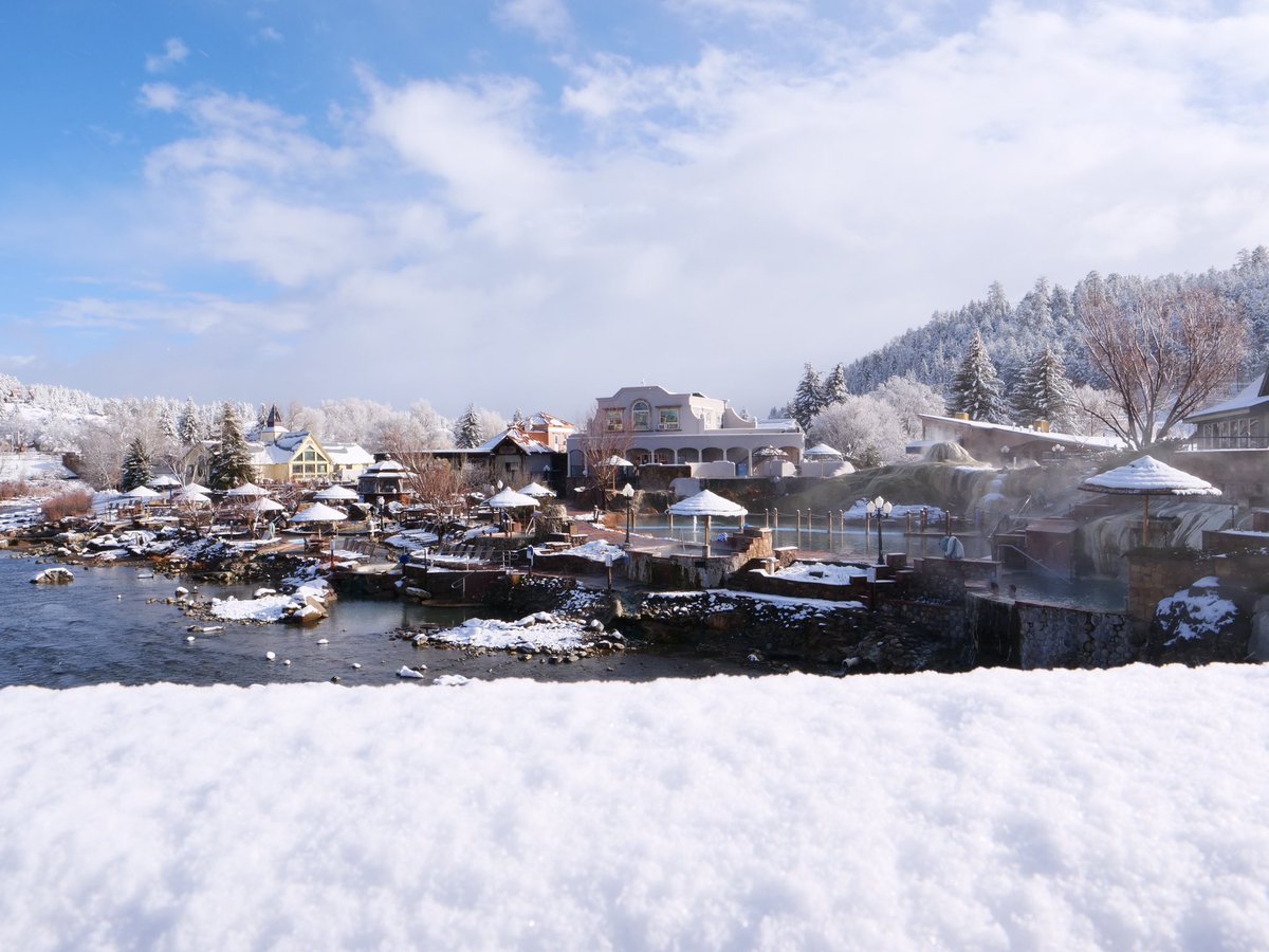 Christmas is coming. Are you coming to enjoy our all-natural, mineral hot springs?