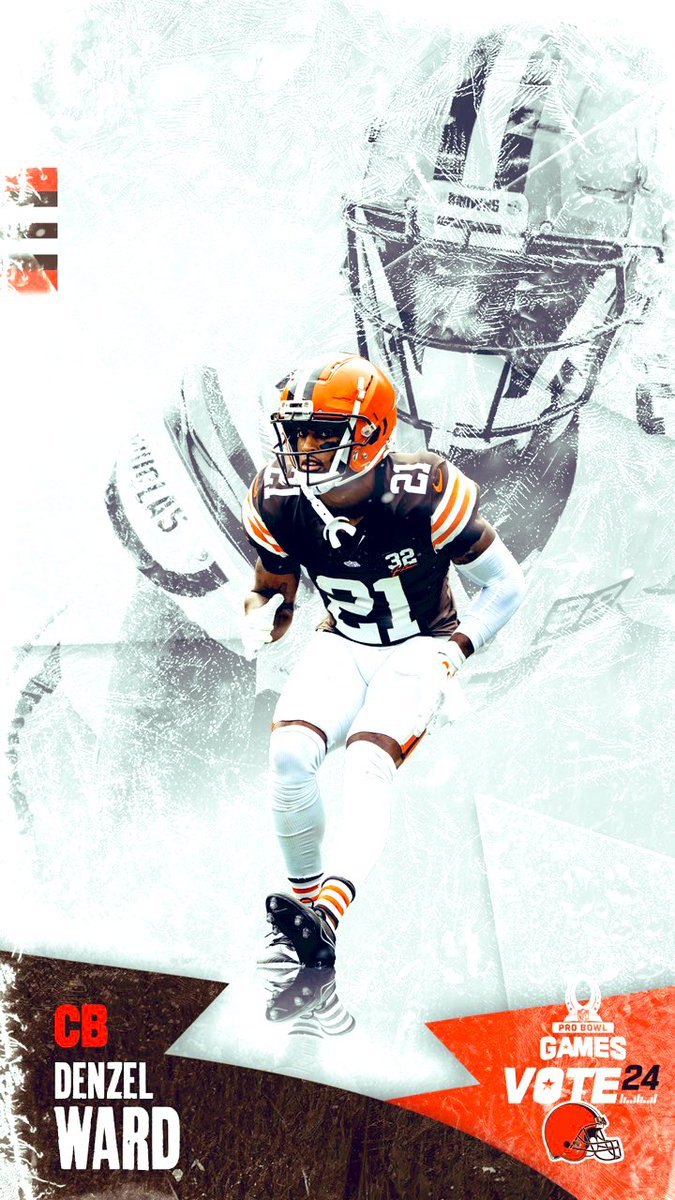 1 Retweet= 2 Votes!! #ProBowlVote + @denzelward Last days for ProBowl voting and retweets count as Double! Also with it being the holidays whoever Retweets this post today has a chance to Win a signed Browns “#21 Denzel Ward” Jersey!!