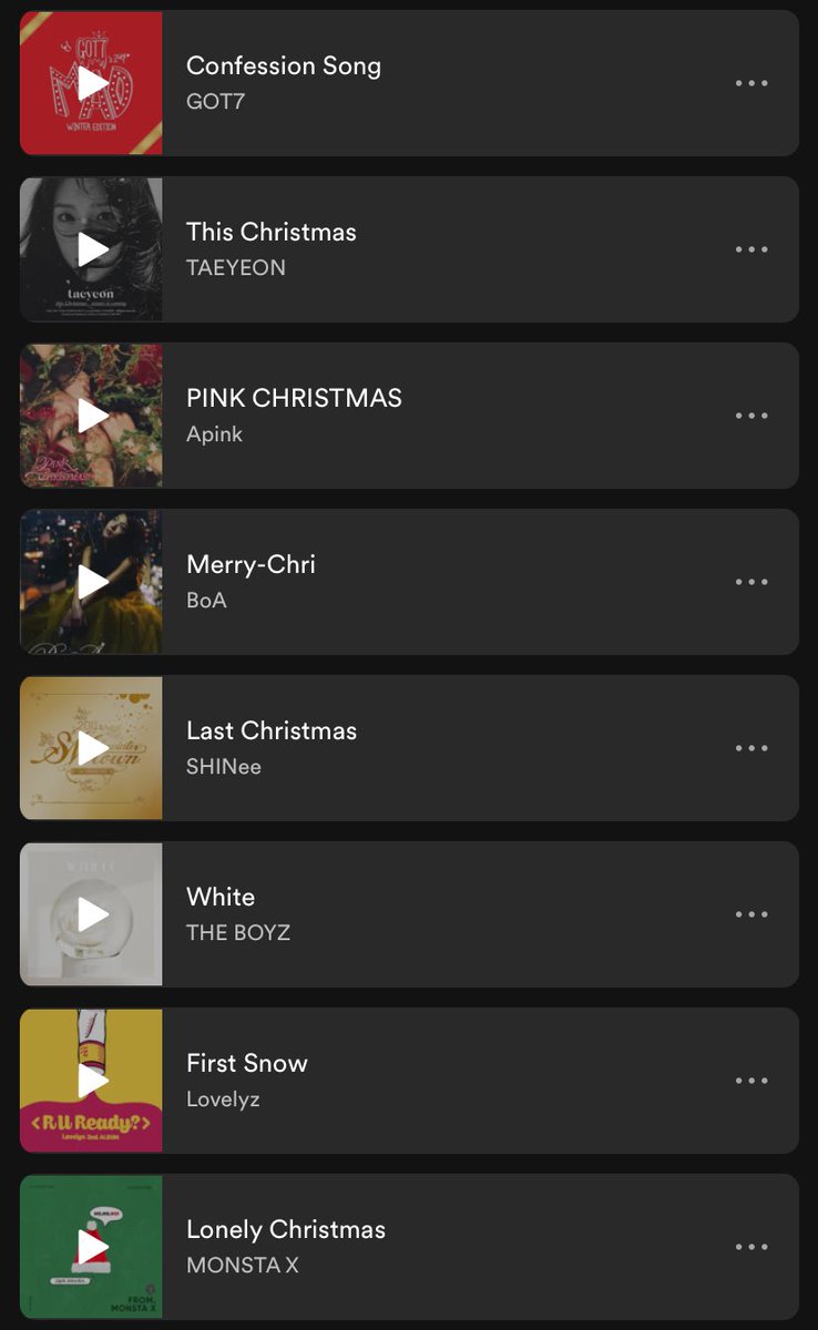 wonyadoll's tweet photo. who’s winning the christmas off https://t.co/u3KYZkzVFI