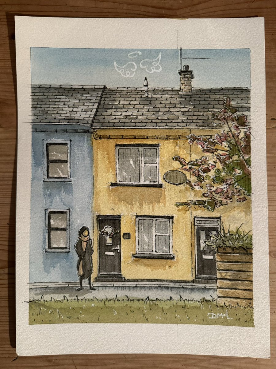 donoghmclaverty's tweet photo. Heading home #urbansketch #watercolour #sketch https://t.co/T1oYVfShB5