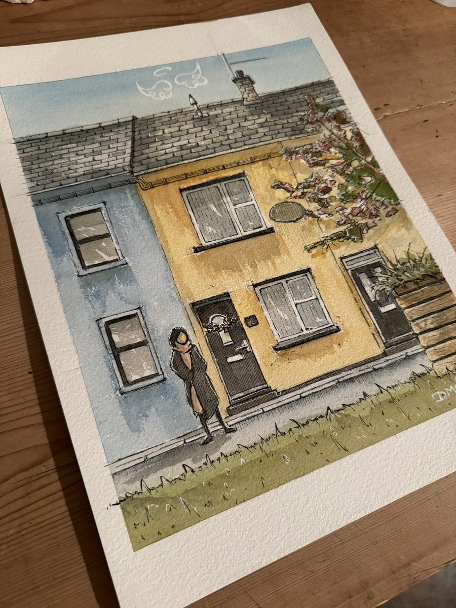 donoghmclaverty's tweet photo. Heading home #urbansketch #watercolour #sketch https://t.co/T1oYVfShB5