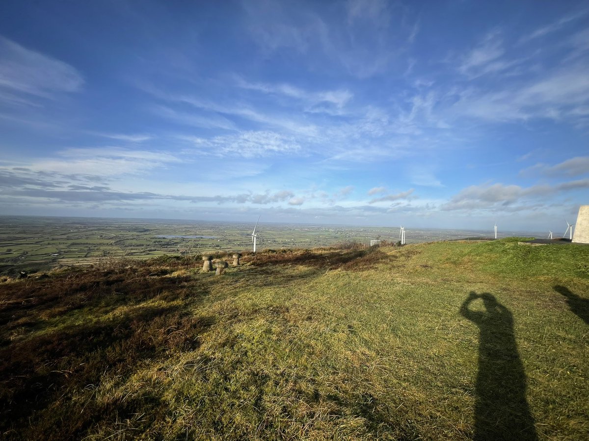 Lovely Christmas Eve gravel cycle on #SliabhBán #Strokestown
