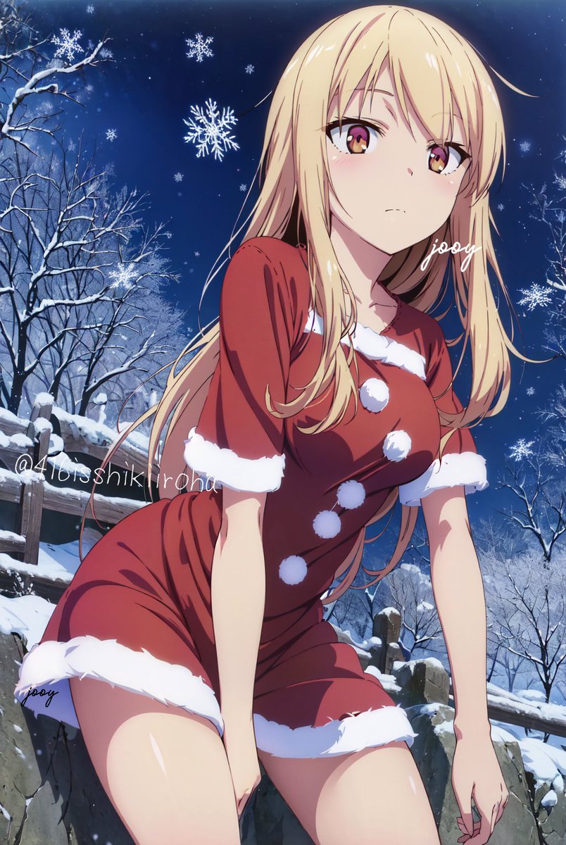 416isshikiiroha's tweet photo. 椎名ましろ クリスマス https://t.co/mSv3un2n2a