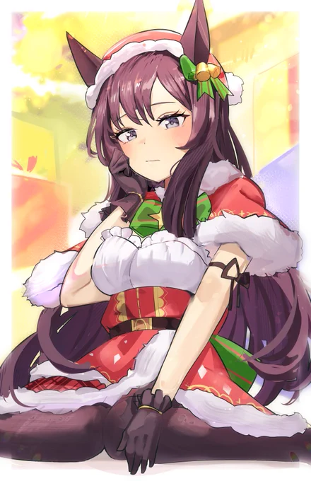 #ウマ娘忘れないクリスマスにクリスマスドーベル 