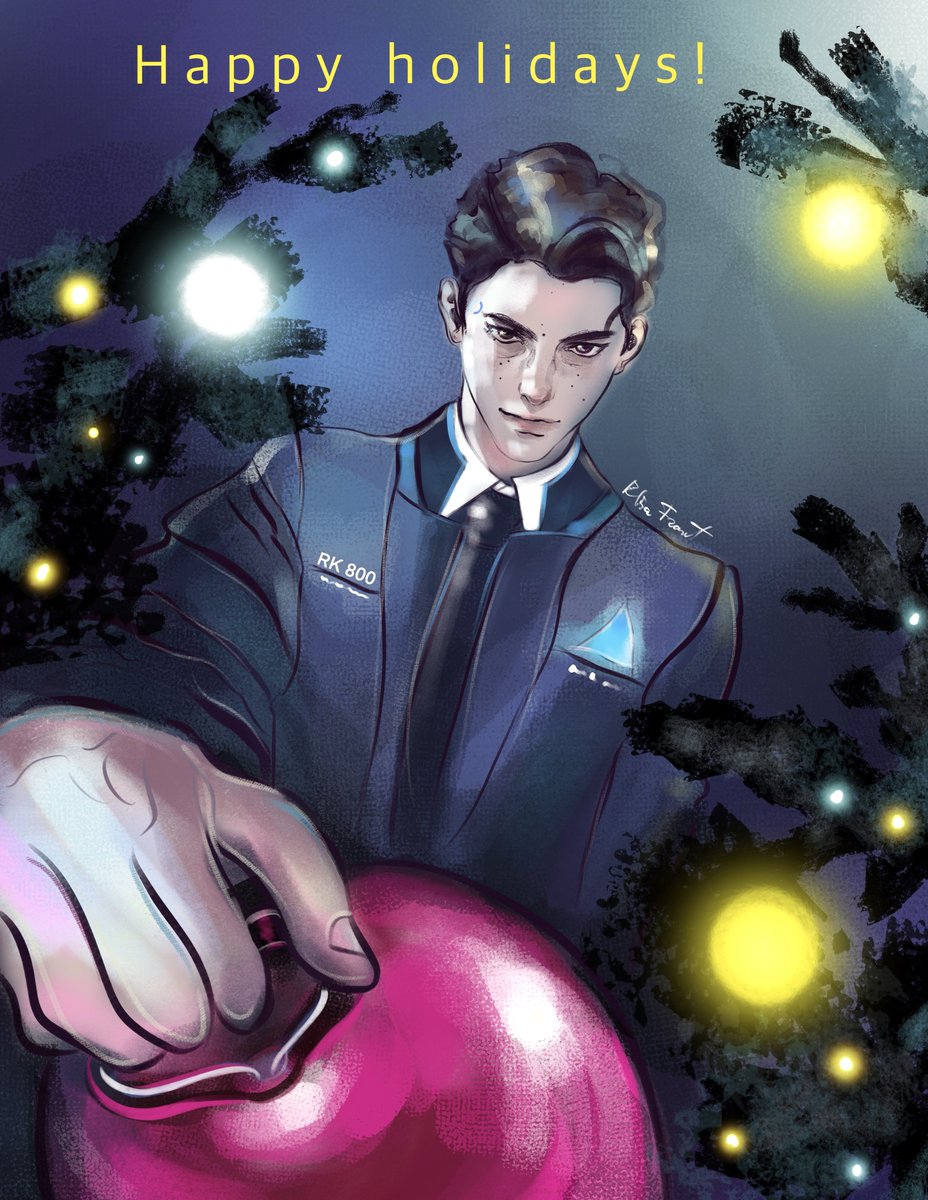 Merry Christmas #ConnorArmy 🎄💜💛🩵

#DetroitBecomeHuman #DechartGames