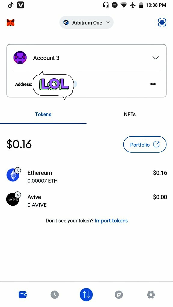 DavidRider0100's tweet photo. @Avive_World Hello @Avive_World 
I have complete all step.
But, I got nothing...what's going on❓ https://t.co/Bj1ZU8Csg0