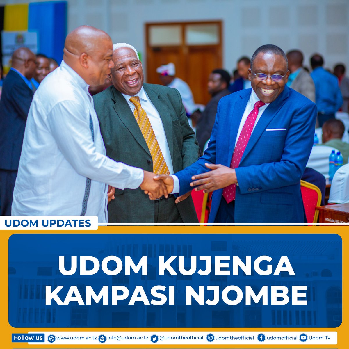 udomtheofficial's tweet photo. Chuo kikuu cha Dodoma(UDOM) kinatarajia kufungua kampasi mkoani Njombe.
Habari yote ipo https://t.co/q0ESOjW71m
#TunaboreshaElimuYetu
#kaziIendelee
#EmbracingKnowledge
#KaribuUdomUdomYetu https://t.co/kyRdTsKxkF
