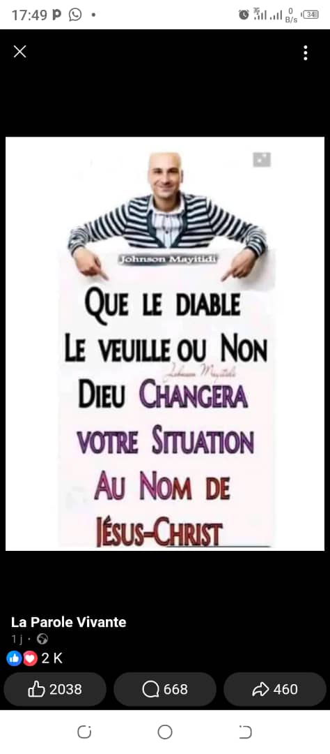 Mpoyi César (@mpoyi_cesar) on Twitter photo Je vous remplacerai les années qu'ont devorées la sauterelle...(Joël 2 :25).
Joyeux Noël, bonne et heureuse année 2024...✌🏾 Je vous remplacerai les années qu'ont devorées la sauterelle...(Joël 2 :25).
Joyeux Noël, bonne et heureuse année 2024...✌🏾