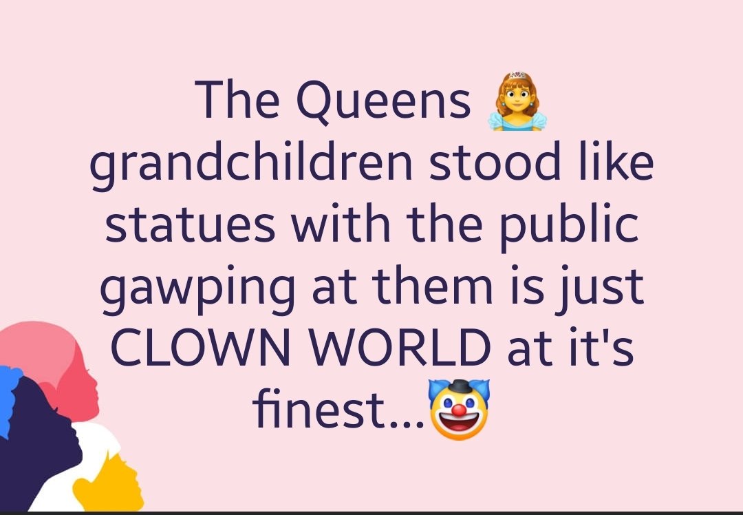Zenstar75's tweet photo. @RoyalFamily You are the biggest clown 🤡 of them all. https://t.co/QPJivZdCVC
