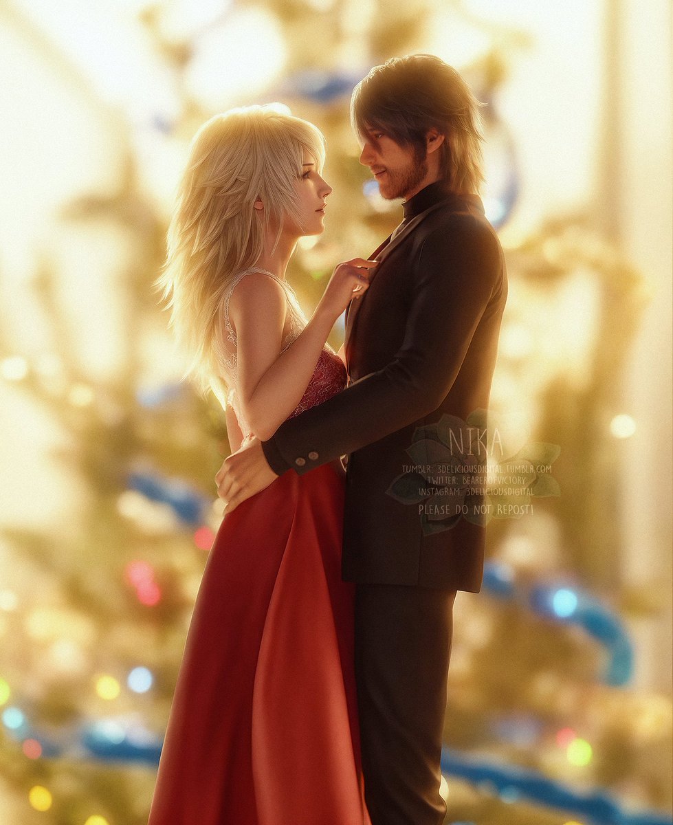 Happy Christmas Eve! 🎄

#FinalFantasy #finalfantasyxv #ffxv #FF15 #noctisluciscaelum #lunafreyanoxfleuret #daz3d #b3d #blendercycles #Photoshop #3dart