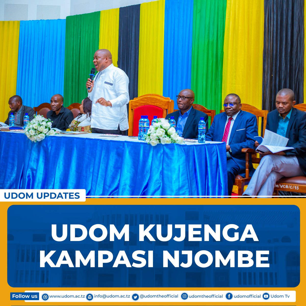 udomtheofficial's tweet photo. Chuo kikuu cha Dodoma(UDOM) kinatarajia kufungua kampasi mkoani Njombe.
Habari yote ipo https://t.co/q0ESOjW71m
#TunaboreshaElimuYetu
#kaziIendelee
#EmbracingKnowledge
#KaribuUdomUdomYetu https://t.co/kyRdTsKxkF