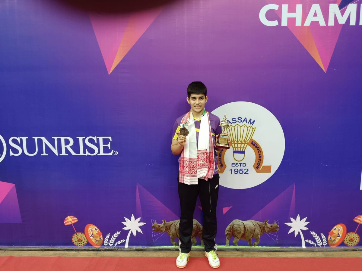 SportifyI's tweet photo. Congratulations to Sportify International #athlete Anmol Kharb on winning the Women’s Singles Title at Senior National #badminton championship.
Anmol is from Sunrise Shuttlers Badminton Academy #noida #badmintonindia #teamindia #highperformance #sportsperformance #sportstraining https://t.co/GboyjFv0aE