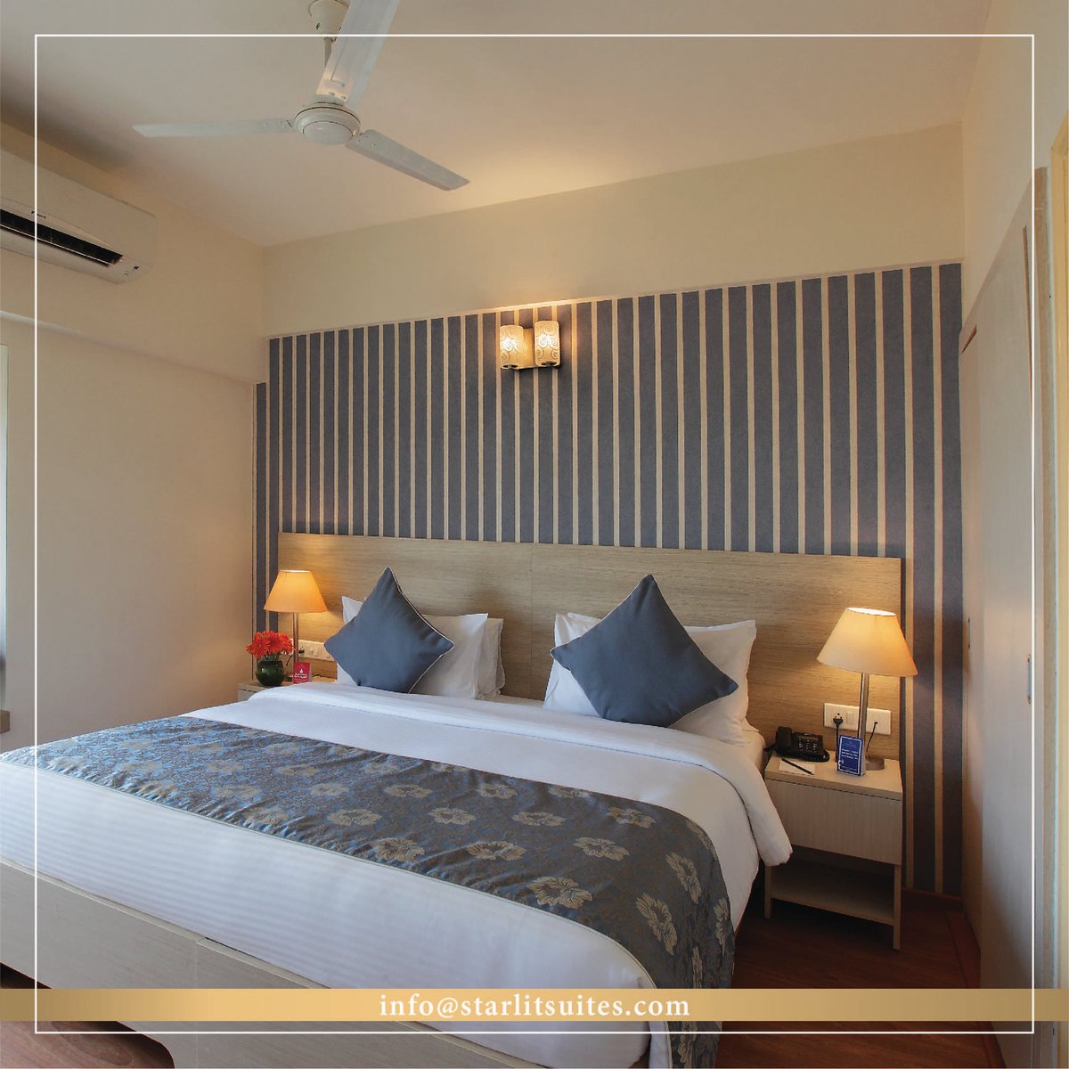 This festive season, gift your family a delightful staycation! Reconnect with your loved ones while we take care of the rest at Starlit Suites Bangalore! ✨ Book your stay today! For reservation contact us at ➡️info@starlitsuites.com 📞 +91 80-43403333 📞 +917022009673